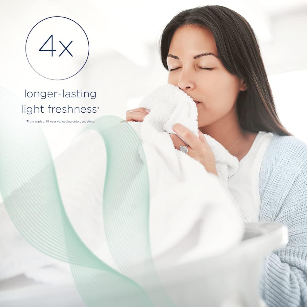 Downy Light In Wash Scent Booster Beads, Ocean Mist Scent, 24 oz, Downy Scent Booster Beads, Laundry Beads, No Heavy Perfumes