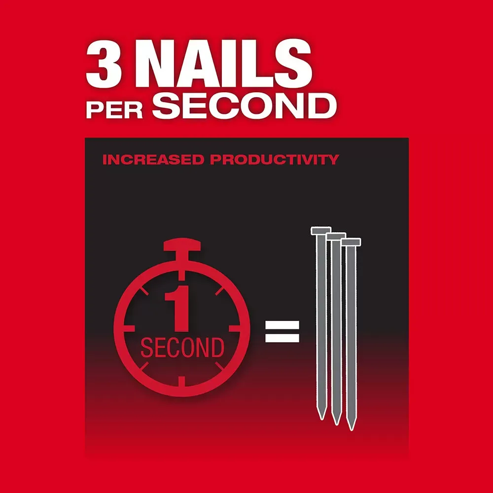 Milwaukee 2745-20 M18 FUEL 18V 30 Degree Lithium-Ion Framing Nailer - Bare Tool