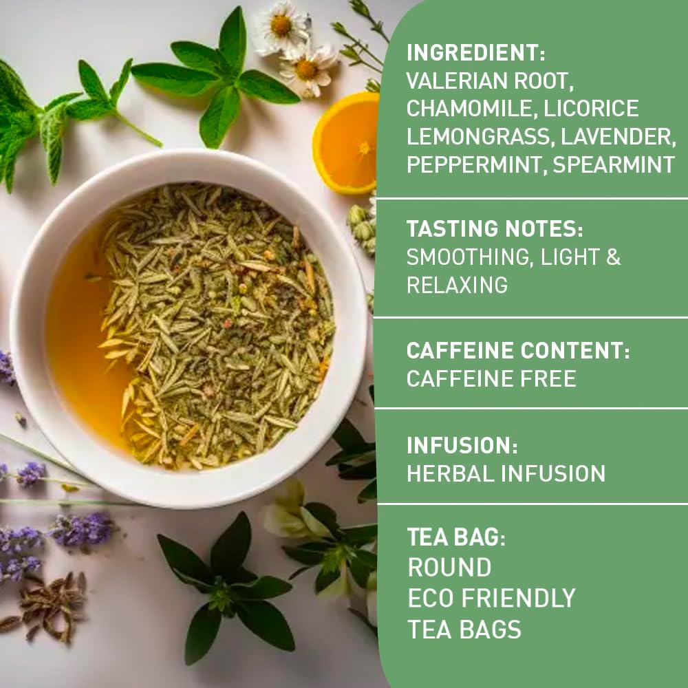 HANDPICK, Peppermint Tea, Eco-Conscious Tea Bags - 100 Count | Caffeine Free, Non-GMO | Minty, Fresh & Cool flavor | Direct From Source