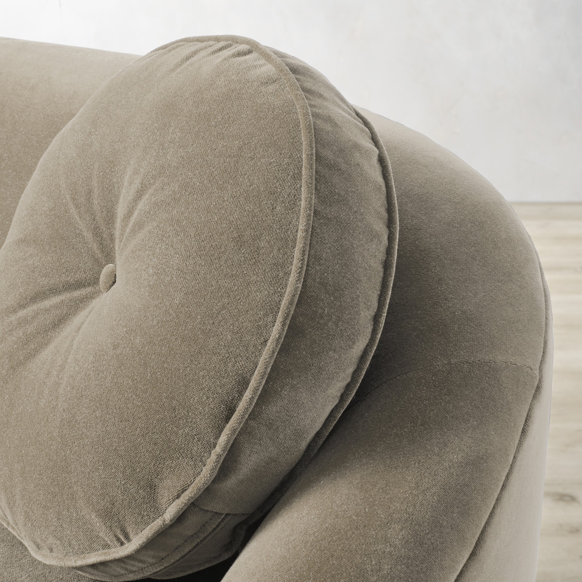 Camile Sofa with Samuel & Sons Fringe (76