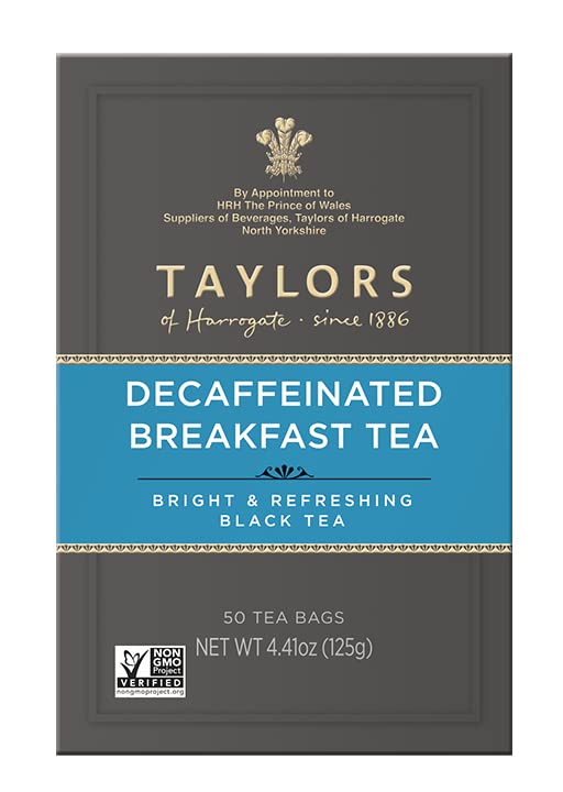 Taylors of Harrogate Organic Peppermint Herbal Tea, 50 Count