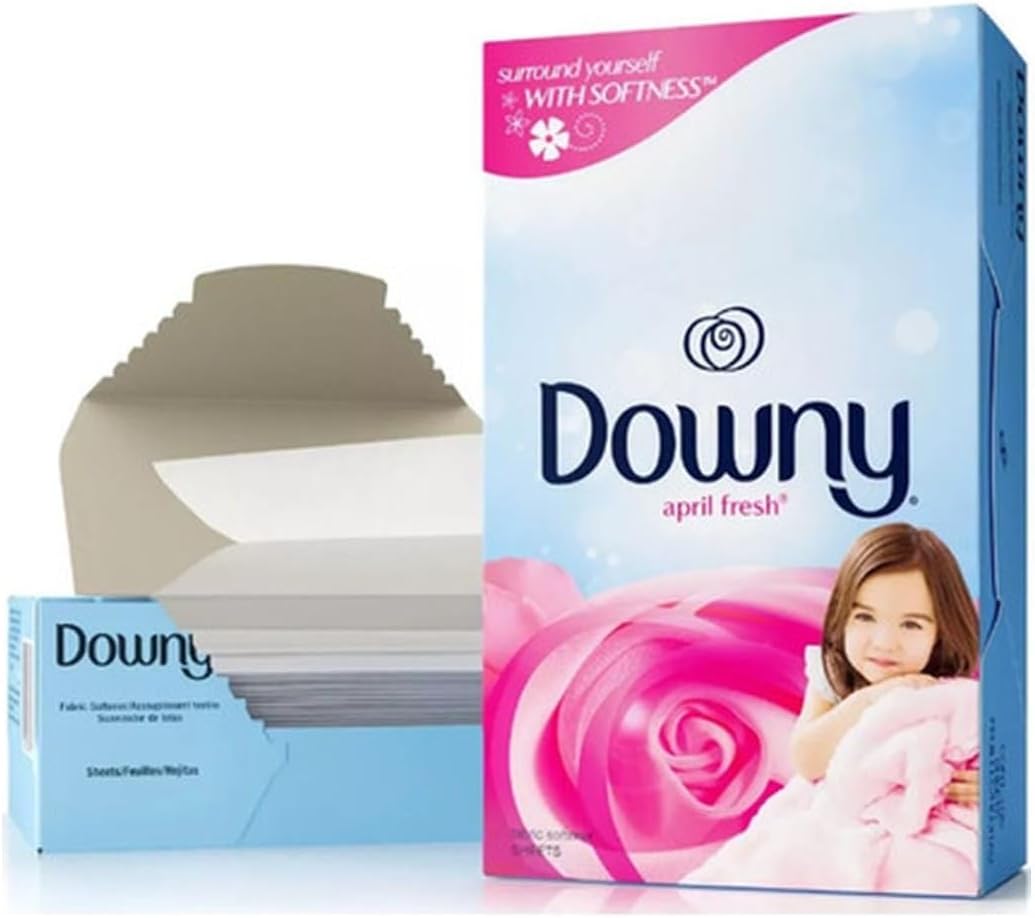 Downy Dryer Sheets Laundry Fabric Softener, April Fresh, 240 count
