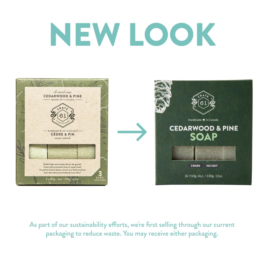 Handmade Vegan Natural Bar Soap Cold Pressed For Face And Body, With Premium Essential Oils, Eucalyptus & Peppermint For Men And Women 3 Pack (Lavender)