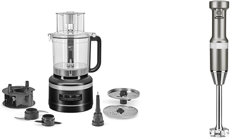 KitchenAid KFP0718CU Food Processor, 7 Cup, Contour Silver