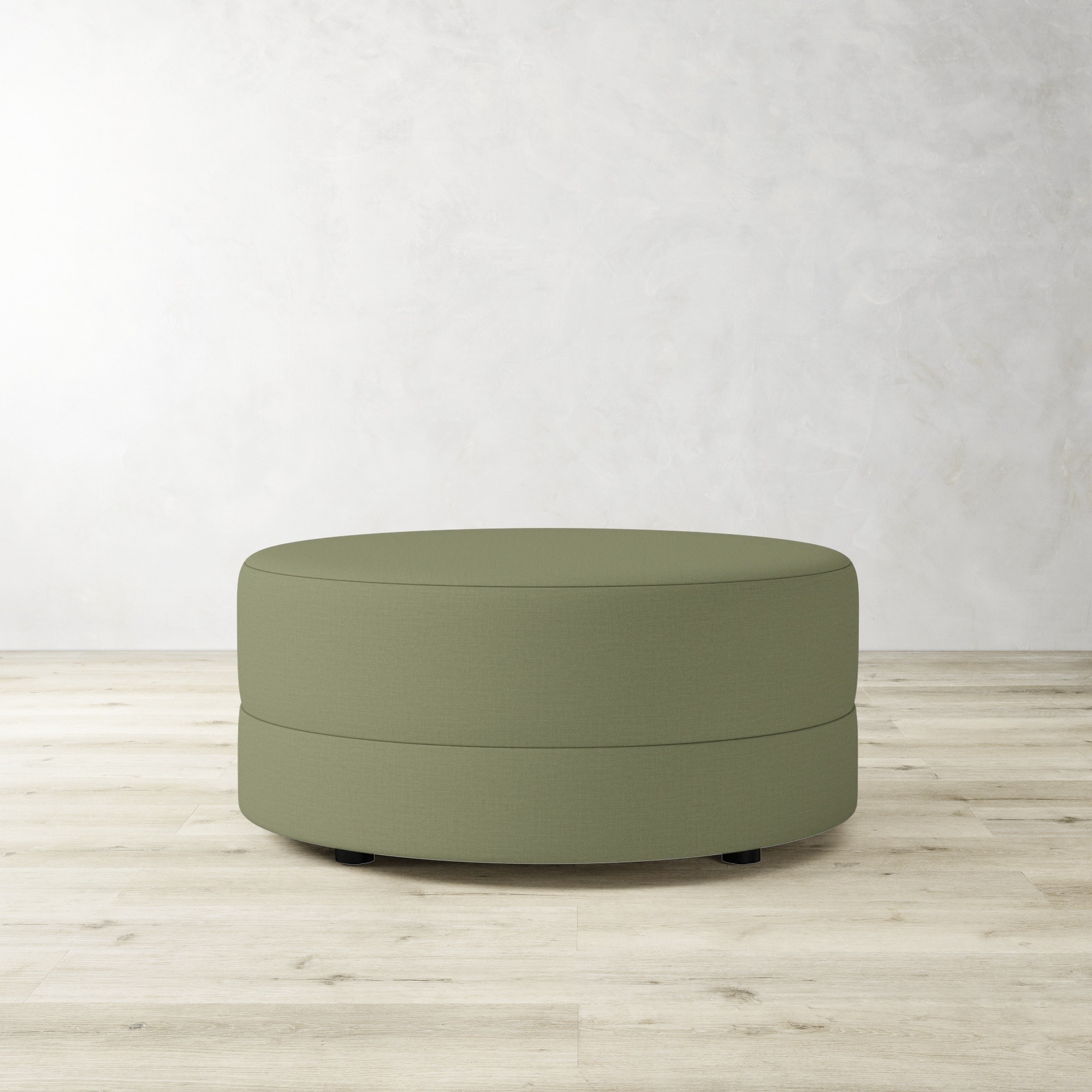 Capri Round Coffee Table Ottoman (36