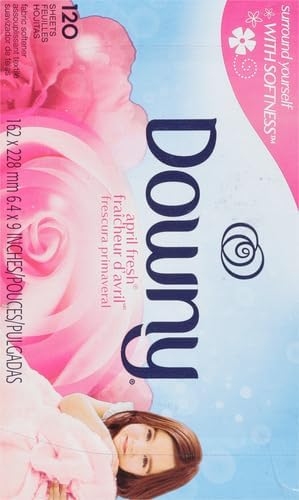 Downy Dryer Sheets Laundry Fabric Softener, April Fresh, 240 count