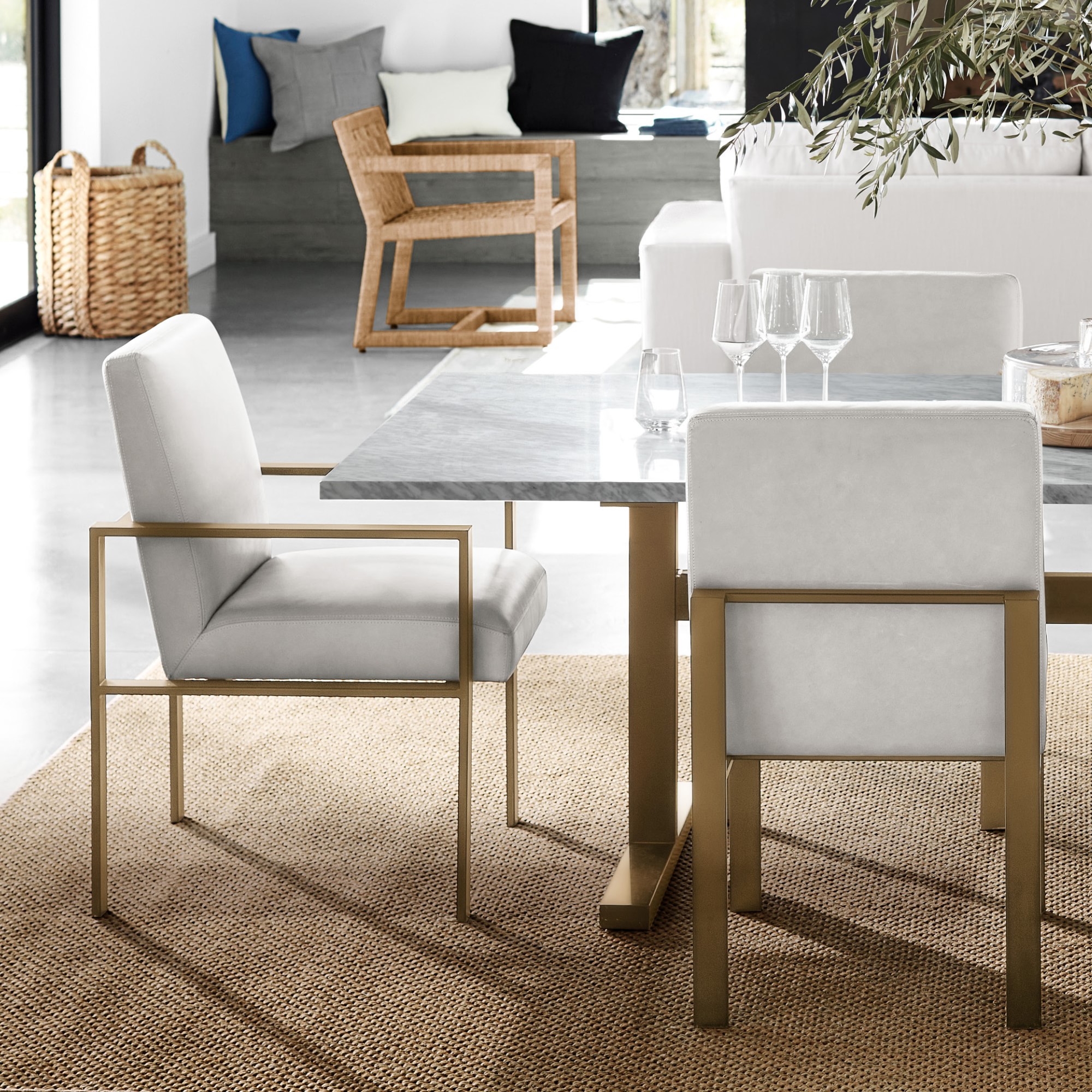 Mercer Upholstered Dining Armchair