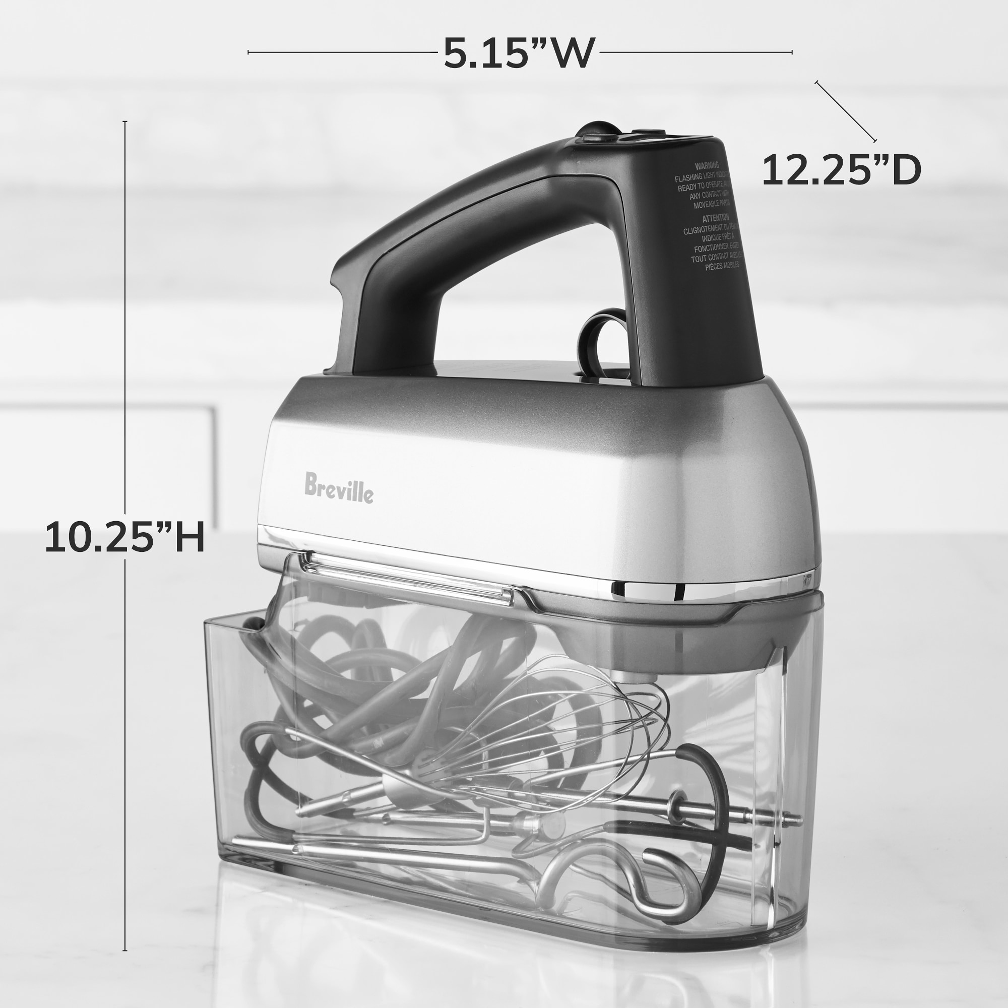 Breville Handy Mix Scraper™ 9-Speed Hand Mixer