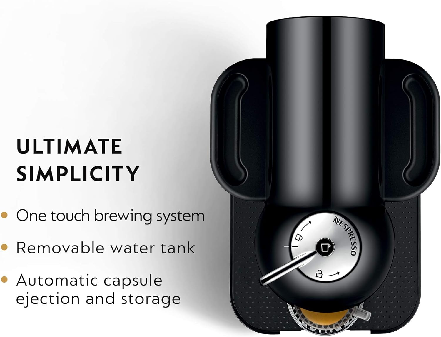 Nespresso Vertuo Coffee and Espresso Maker by Breville, Chrome