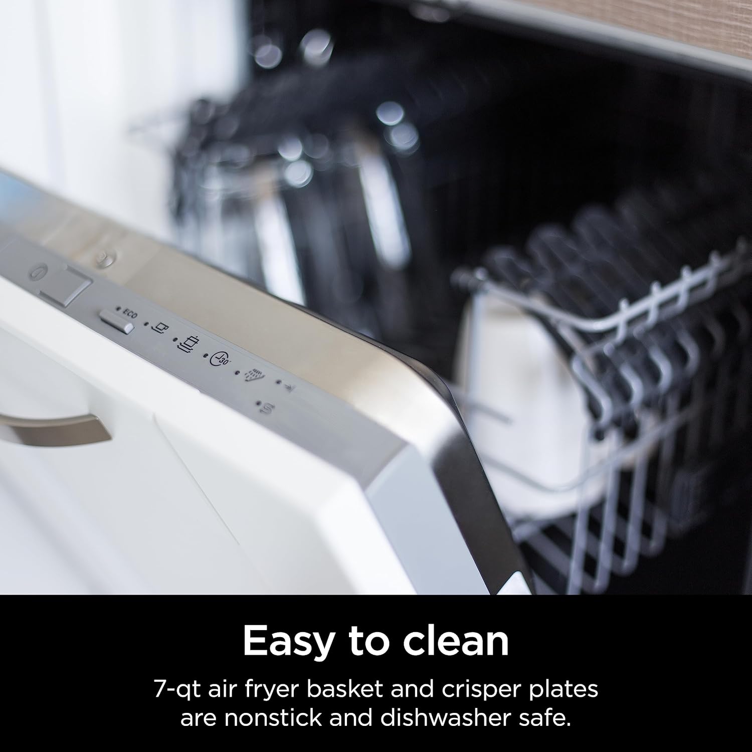 Ninja Air Fryer, Thermometer, Roast, Bake, Air Fry, Crisps, Broil, Reheats, Keep Warm, 10-in-1, Fries, Frozen Food, Veggies, and Meat, Quick Meals, Healthy Meals, Less Oil, 10 QT, Grey, DZ550​