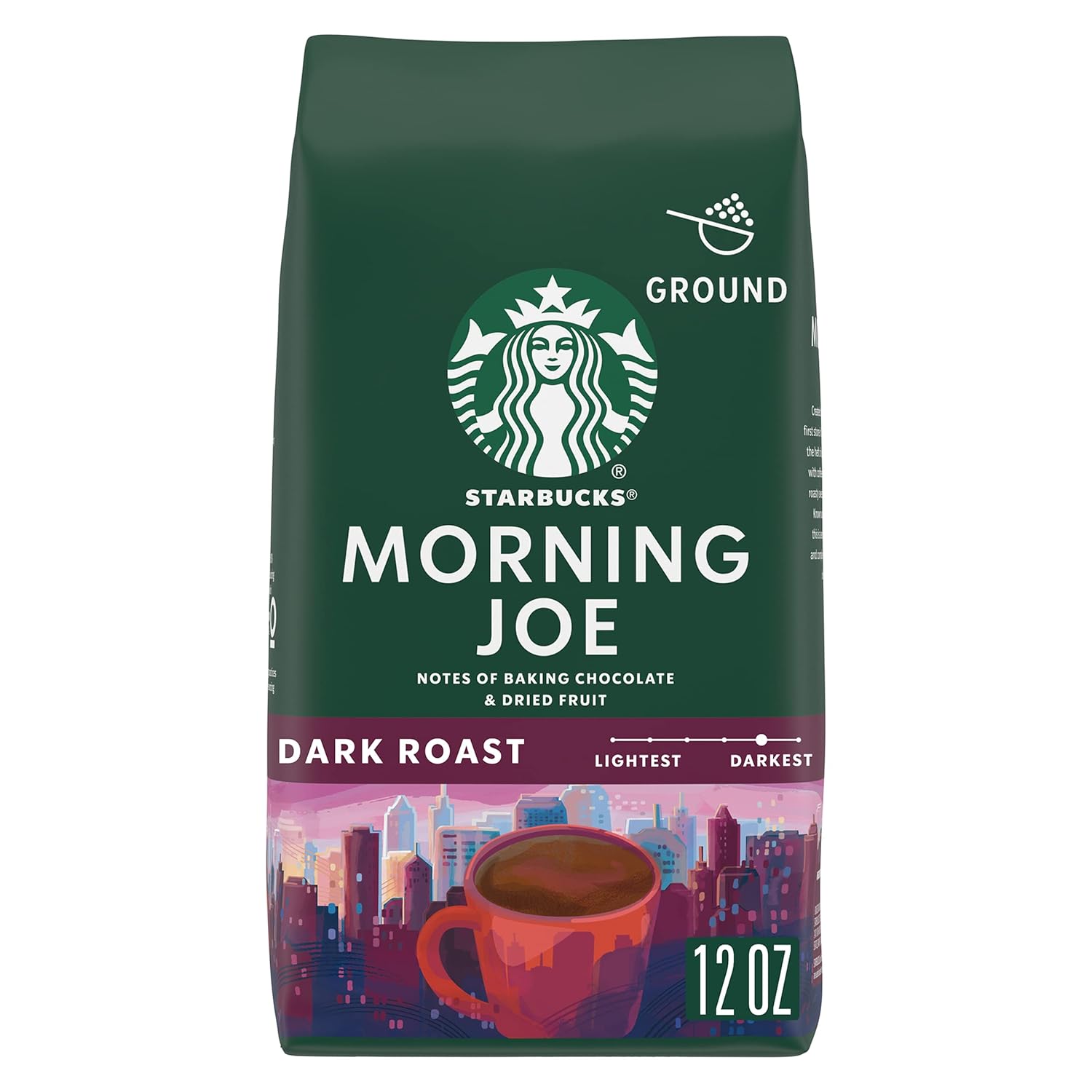 Starbucks Ground Coffee, Dark Roast Coffee, Caffè Verona, 100% Arabica, 1 bag (28 oz)