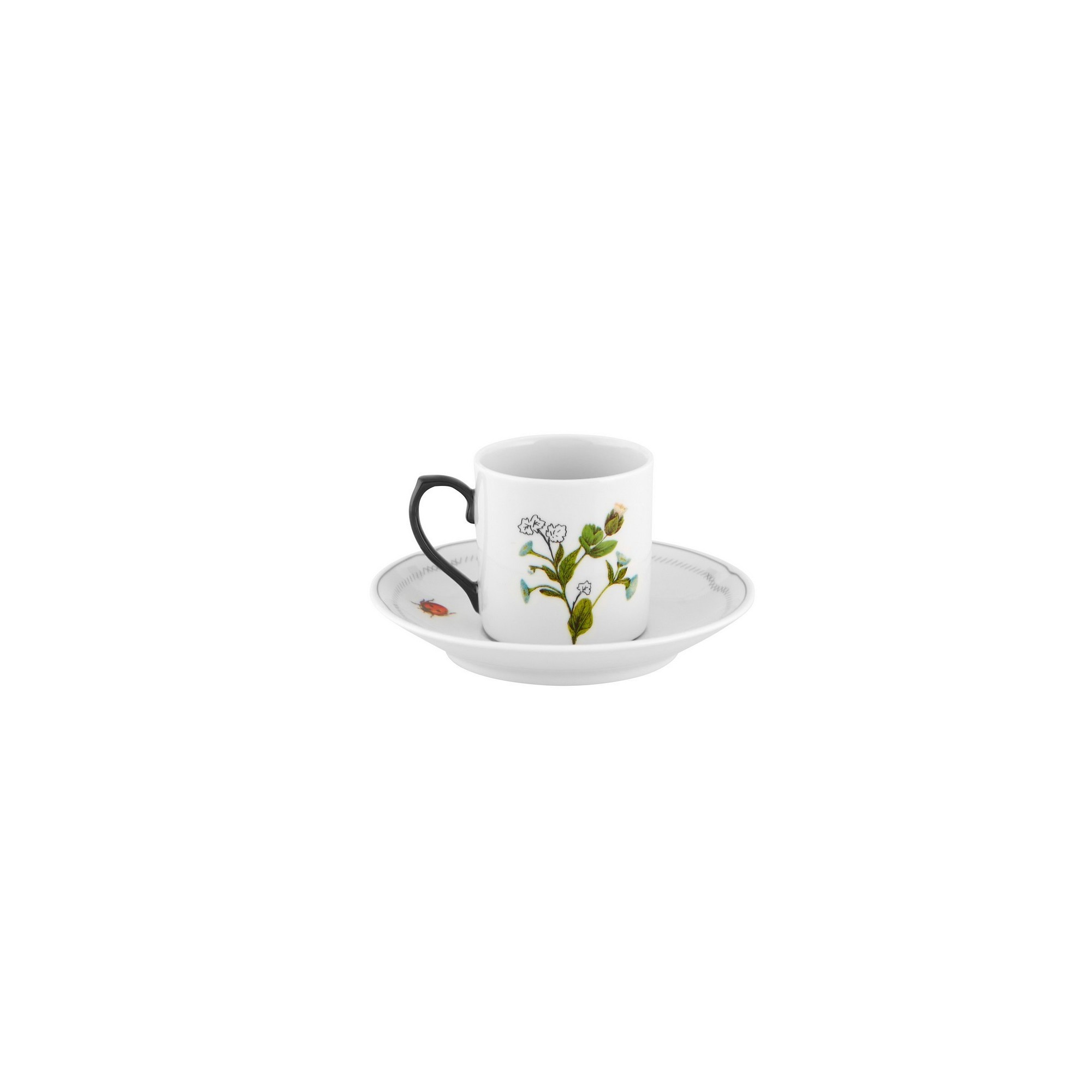 Petites Histoires Espresso Cups & Saucers, Set of 2