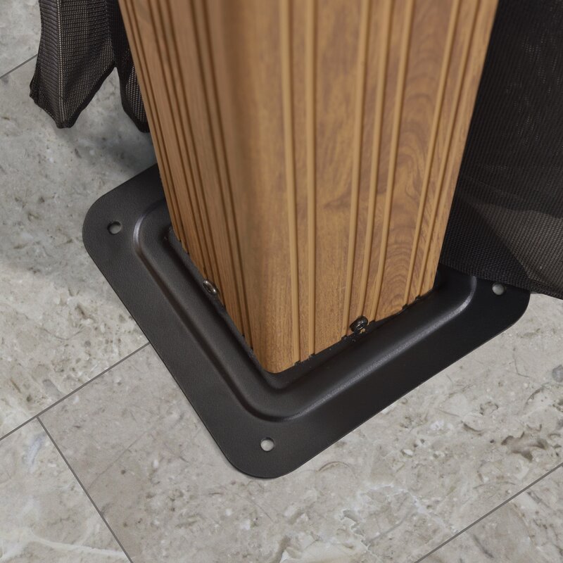 18 Ft. W x 12 Ft. D Metal Patio Gazebo