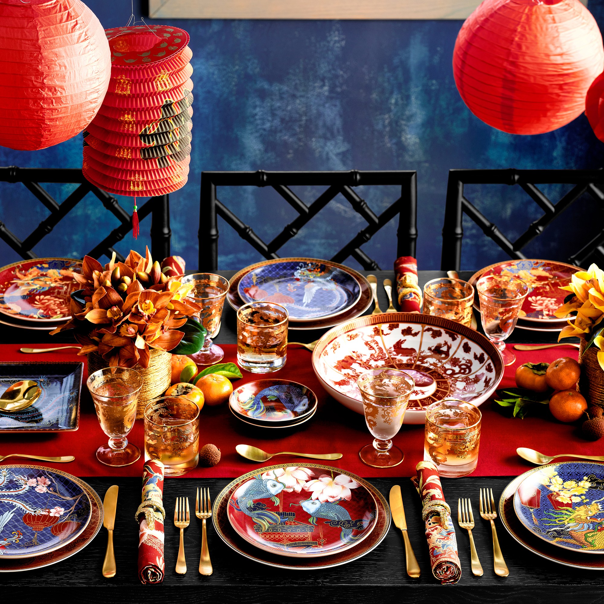 Dragon Napkin Rings, Set of 4