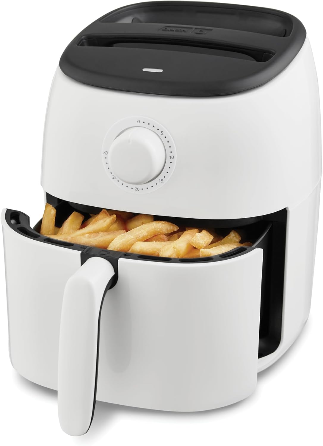 DASH Tasti-Crisp™ Electric Air Fryer Oven, 2.6 Qt., Aqua – Compact Air Fryer for Healthier Food in Minutes, Ideal for Small Spaces - Auto Shut Off, Analog, 1000-Watt
