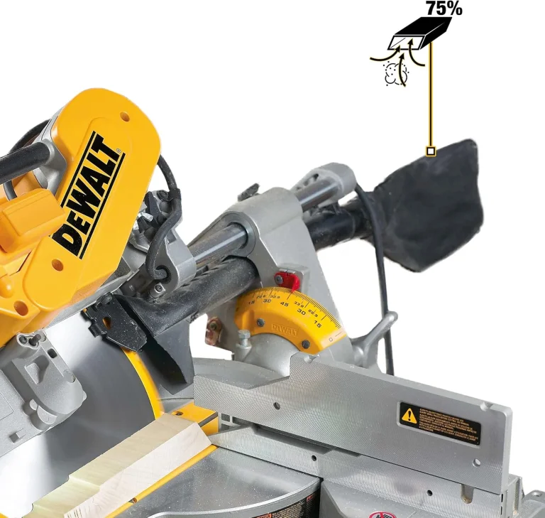 DEWALT DWS780 12-Inch Double Bevel Sliding Compound Miter Saw (DWS780) , Black