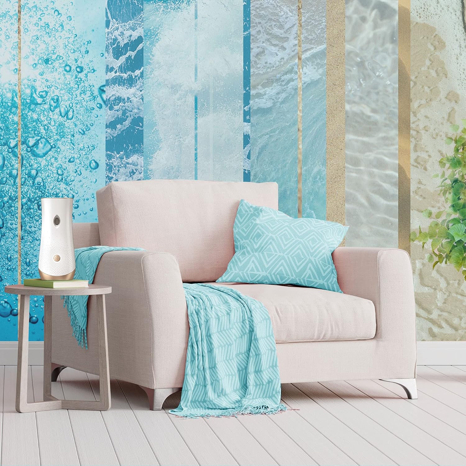 Glade Automatic Spray Refill and Holder Kit, Air Freshener for Home and Bathroom, Clean Linen, 6.2 Oz, 2 Count