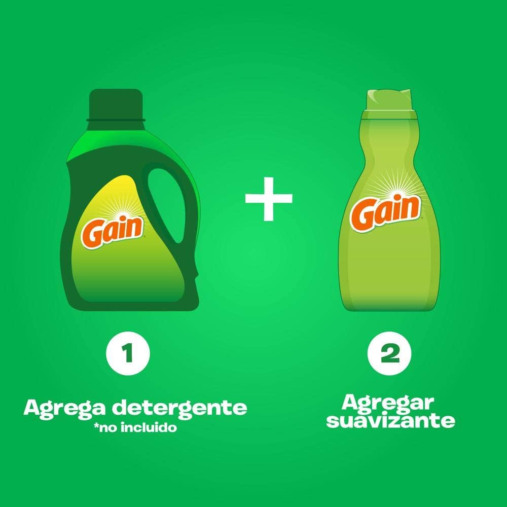 Gain Fabric Softener, Spring Daydream, 140 fl oz, 190 Loads