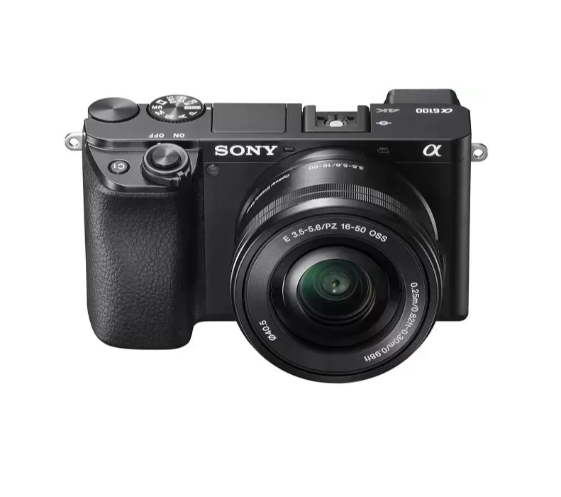 Alpha A6100 Mirrorless Camera With 16-50mm Zoom Lens, Black (ILCE6100L/B)