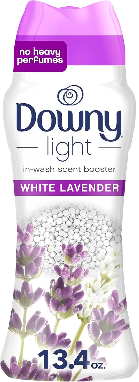 Downy Light In Wash Scent Booster Beads, Ocean Mist Scent, 24 oz, Downy Scent Booster Beads, Laundry Beads, No Heavy Perfumes