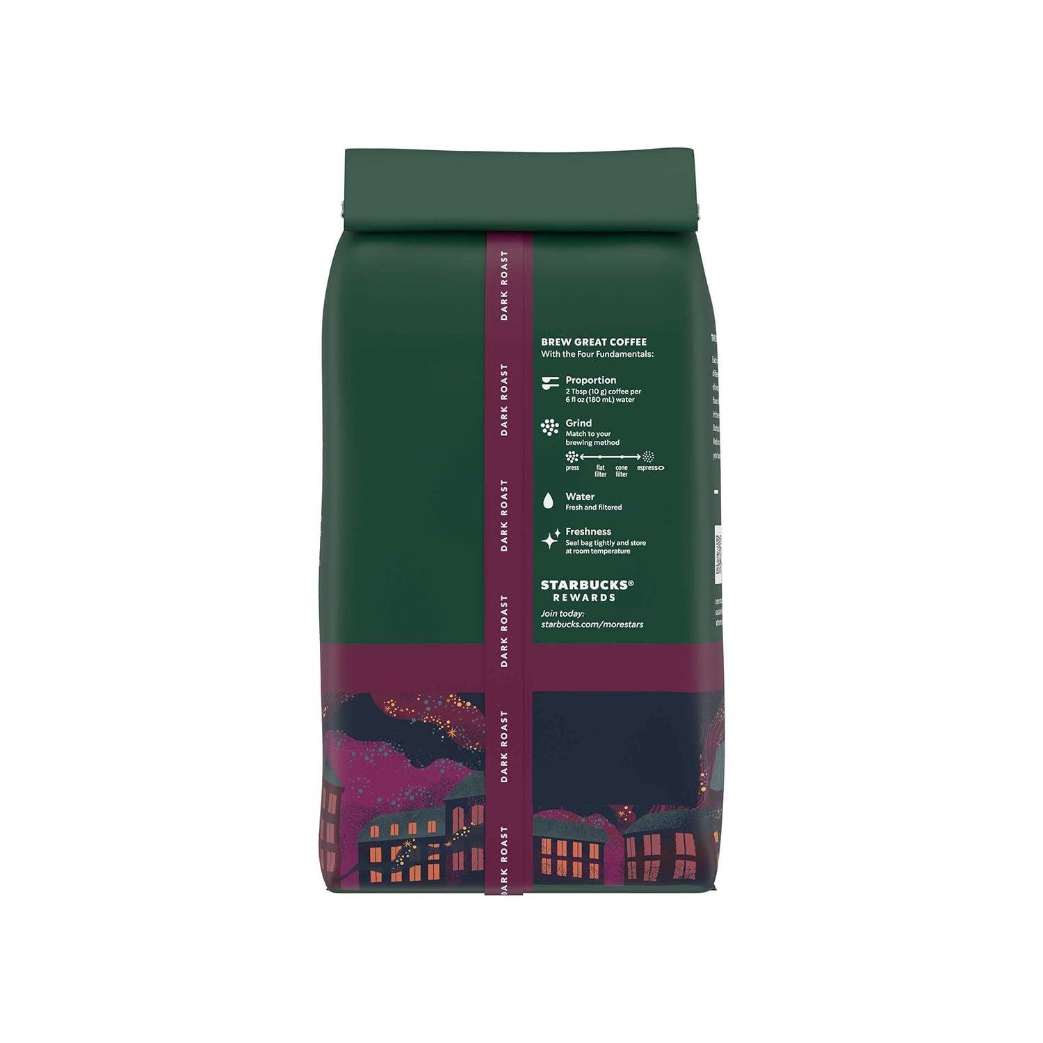 Starbucks Whole Bean Coffee, Dark Roast Coffee, Espresso Roast, 100% Arabica, 1 bag (40 oz)