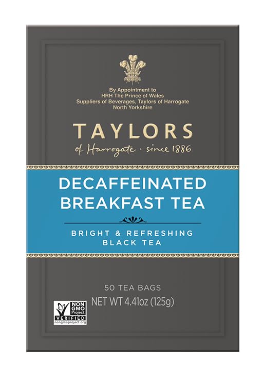 Taylors of Harrogate Organic Peppermint Herbal Tea, 50 Count