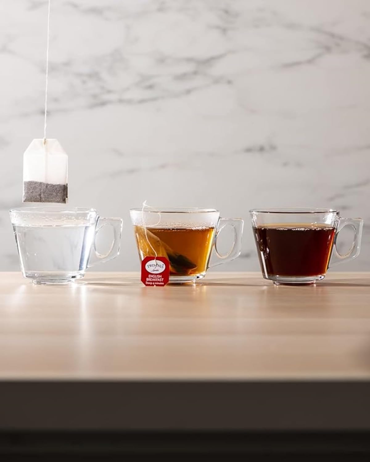 Twinings English Breakfast Black Tea Individually Wrapped Bags, 100 Count (Pack of 1), Smooth, Flavourful, and Robust, Caffeinated, Enjoy Hot or Iced | Packaging May Vary