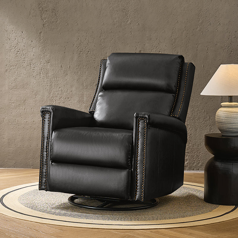 Anton Traditional Design Swivel and Rocker Power Recliner