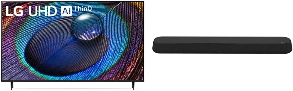 LG 50-Inch Class UR9000 Series Alexa Built-in 4K Smart TV (3840 x 2160),Bluetooth, Wi-Fi, USB, Ethernet, HDMI 60Hz Refresh Rate, AI-Powered 4K,Black