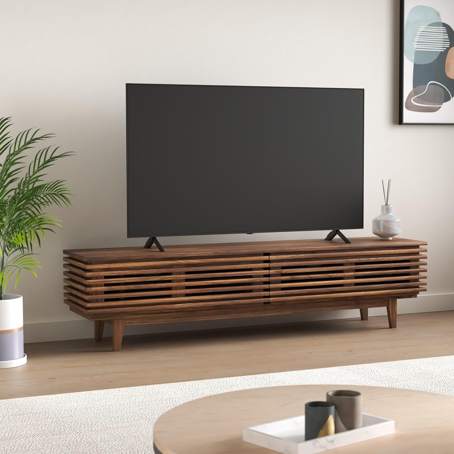 LG QNED80 Series 65-Inch Class QNED Mini LED Smart TV 4K Processor Smart Flat Screen TV for Gaming with Magic Remote AI-Powered 65QNED80URA, 2023 with Alexa Built-in,Black