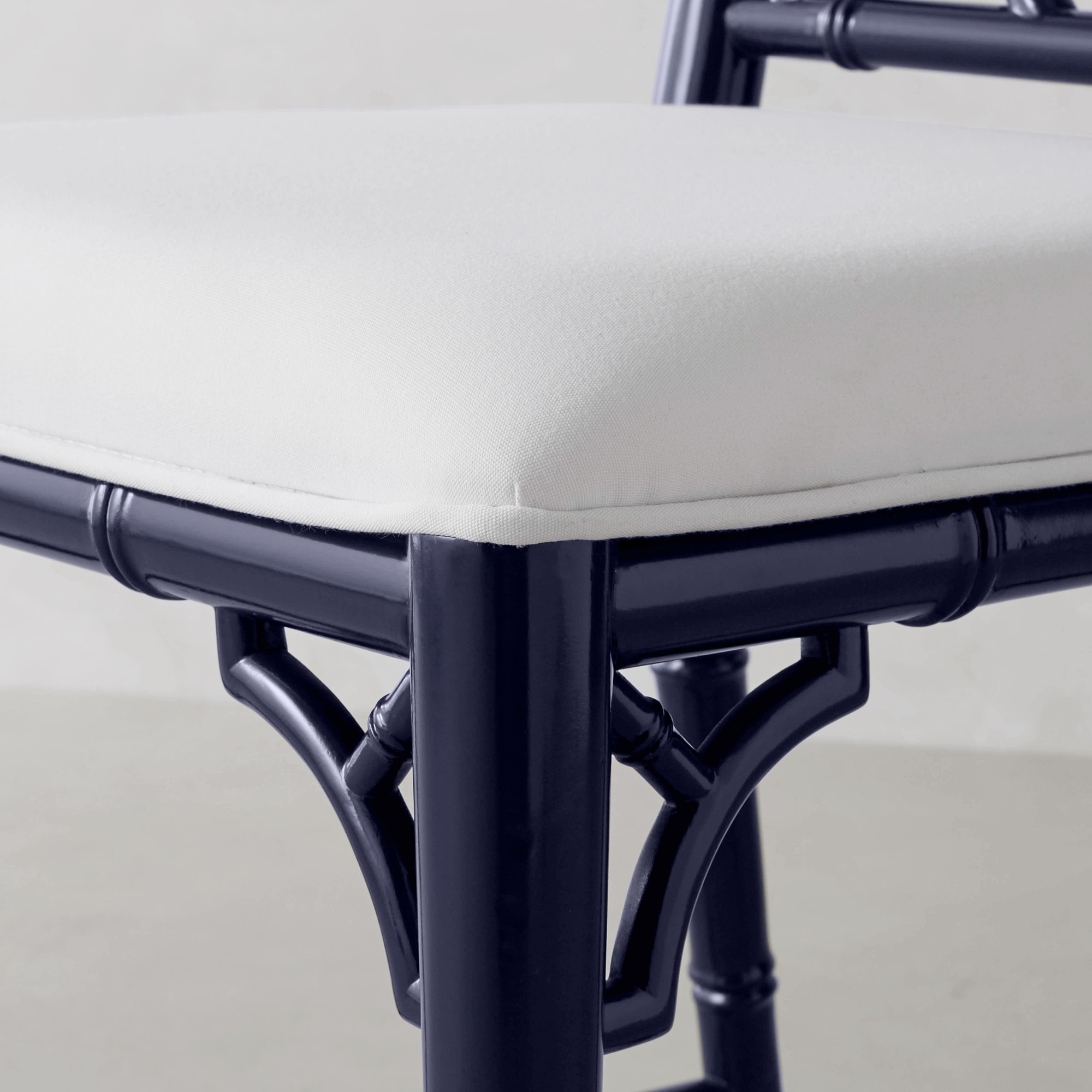 Chippendale Upholstered Bistro Side Chair