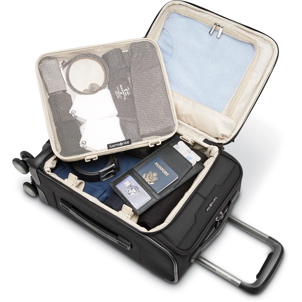 Samsonite Silhouette 17 22 X 14 X 9 Carry On Spinner