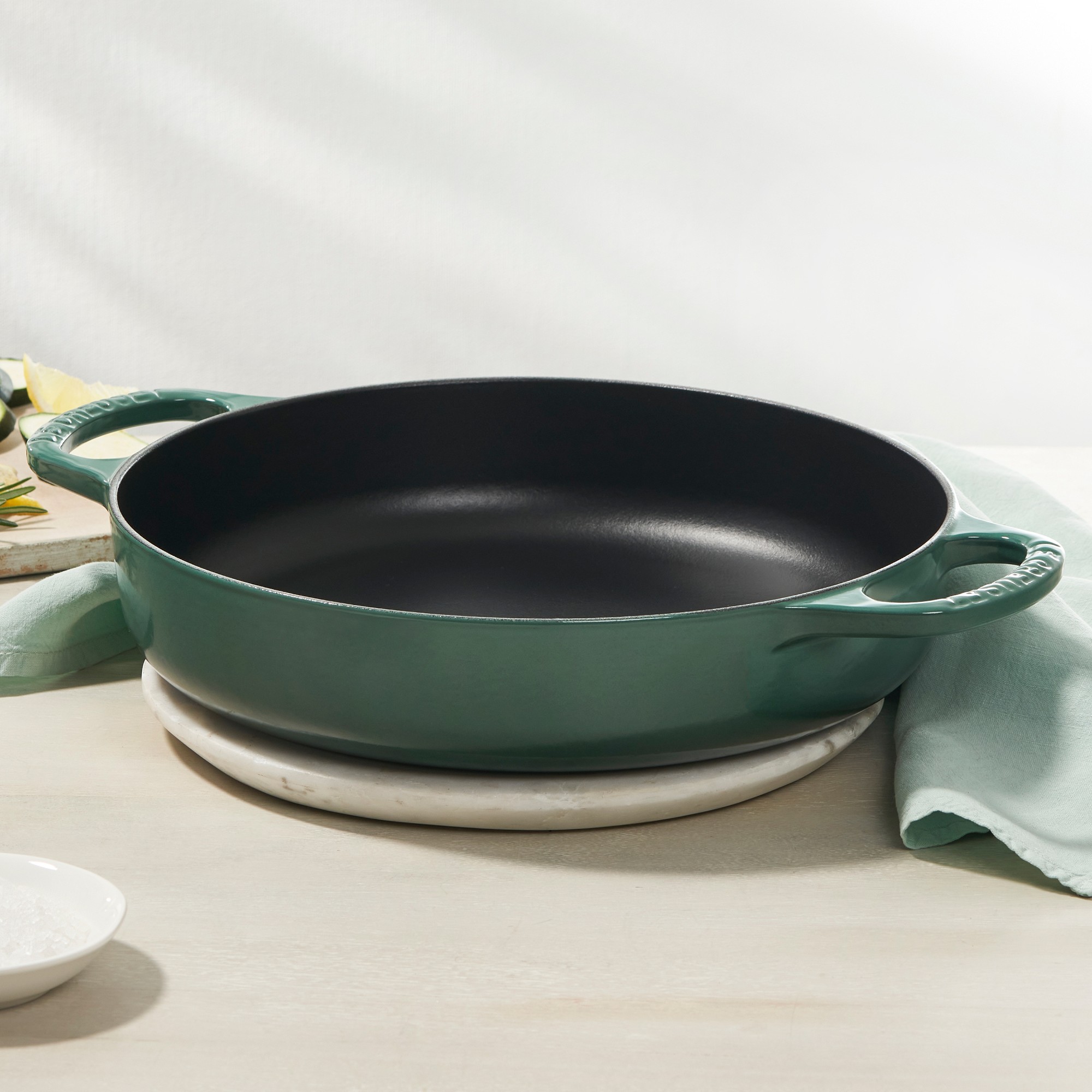 Le Creuset Enameled Cast Iron Everyday Braiser Pan, 3-Qt.