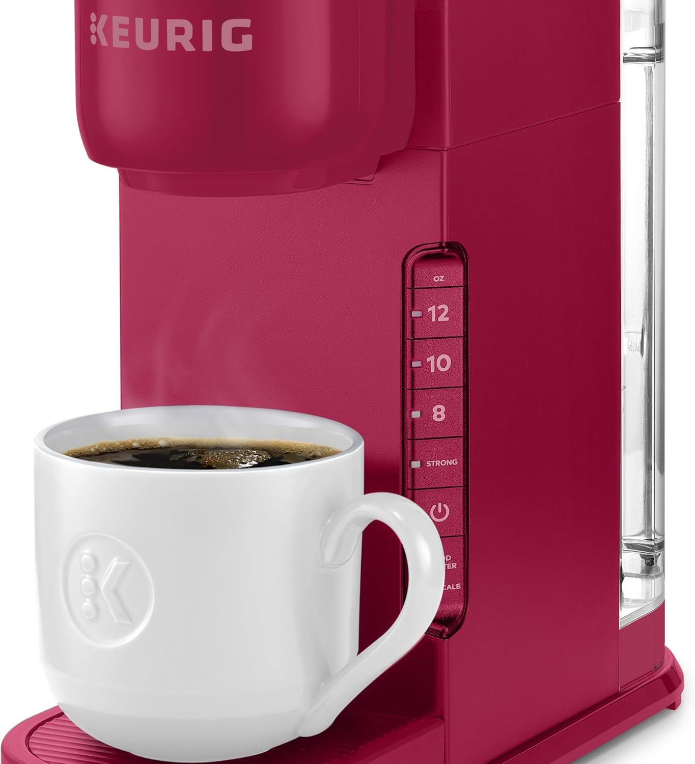 Keurig K-Express Single Serve K-Cup Pod Coffee Maker, 3 Brew Sizes, Strong Button Feature, 42oz Removable Reservoir, Black