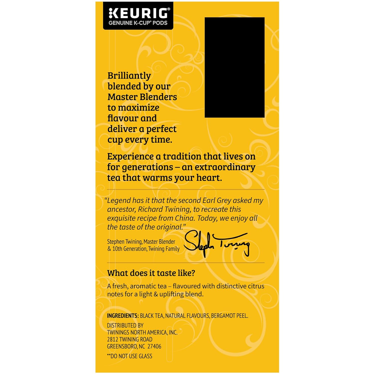 Twinings English Breakfast Black Tea K-Cup Pods for Keurig, 24 Count (Pack of 1), Smooth, Flavourful, Robust, Caffeinated, Enjoy Hot or Iced | Packaging May Vary