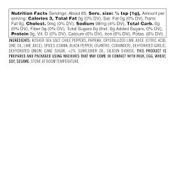 Williams Sonoma Rub, Chile Lime