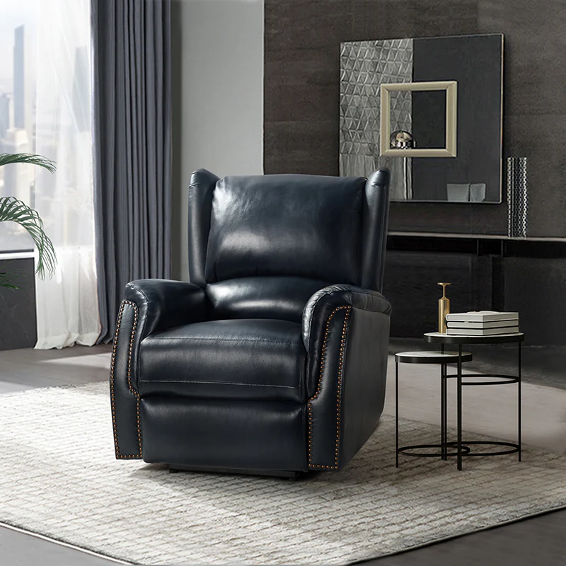 Flora Genuine Leather Power Recliner