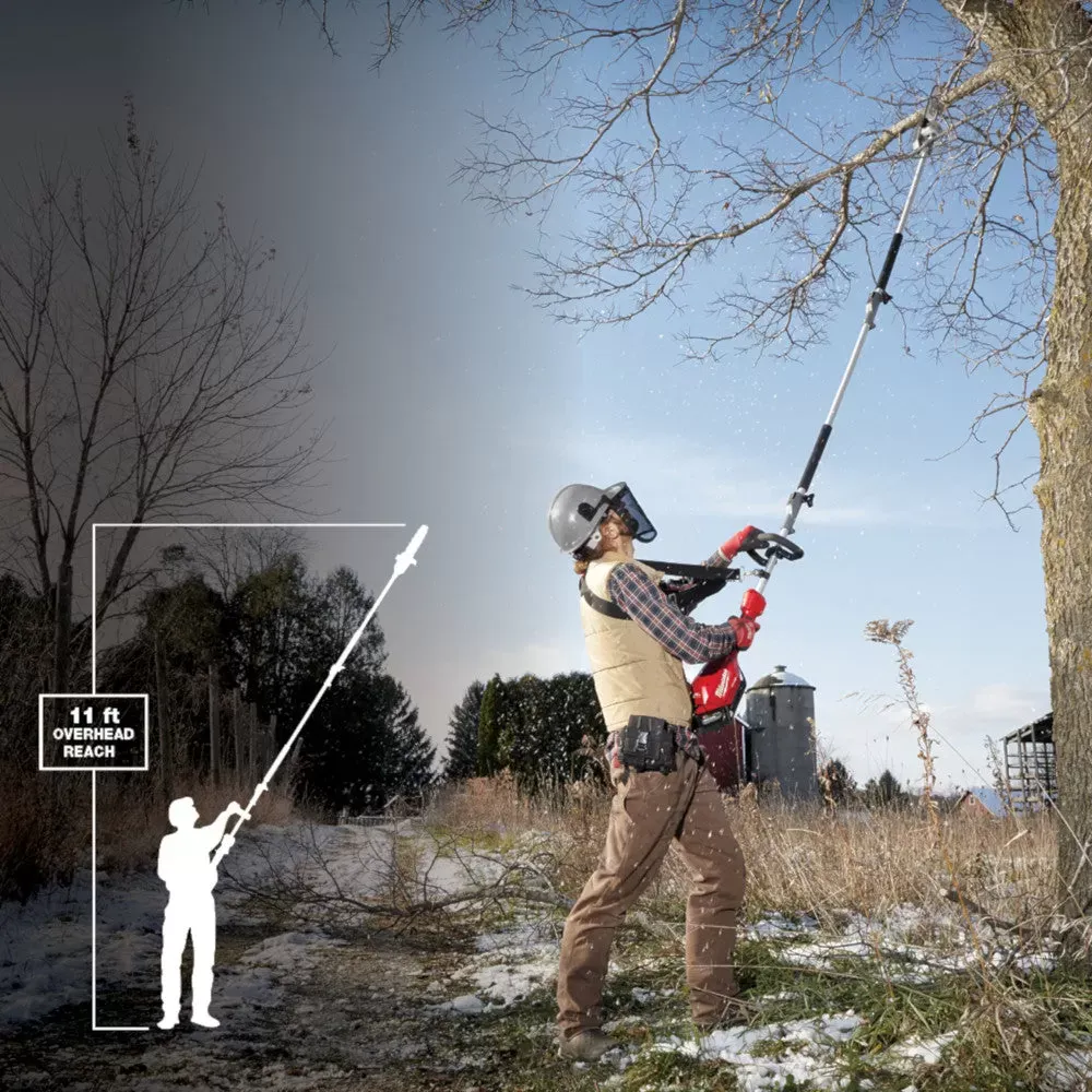 Milwaukee 2825-21PS M18 FUEL 18V 10-Inch QUIK-LOK Cordless Pole Saw Kit