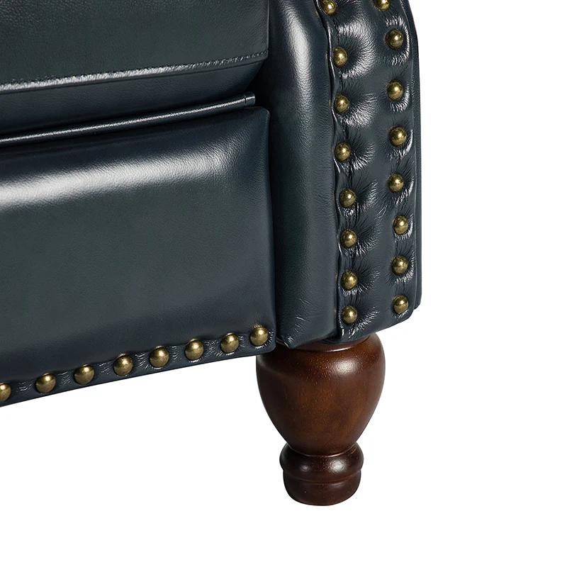 Gabrielle Genuine Leather Oversized Recliner