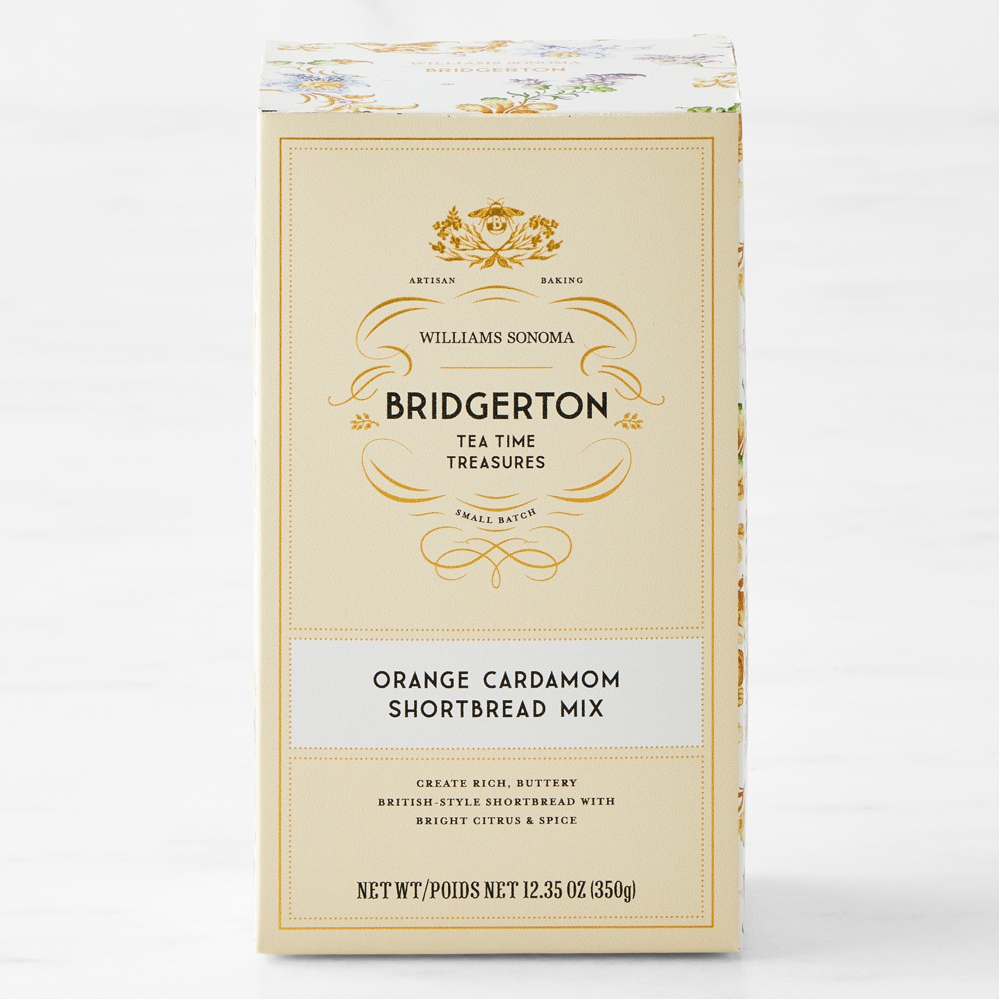 Bridgerton x Williams Sonoma Orange Cardamom Shortbread Mix