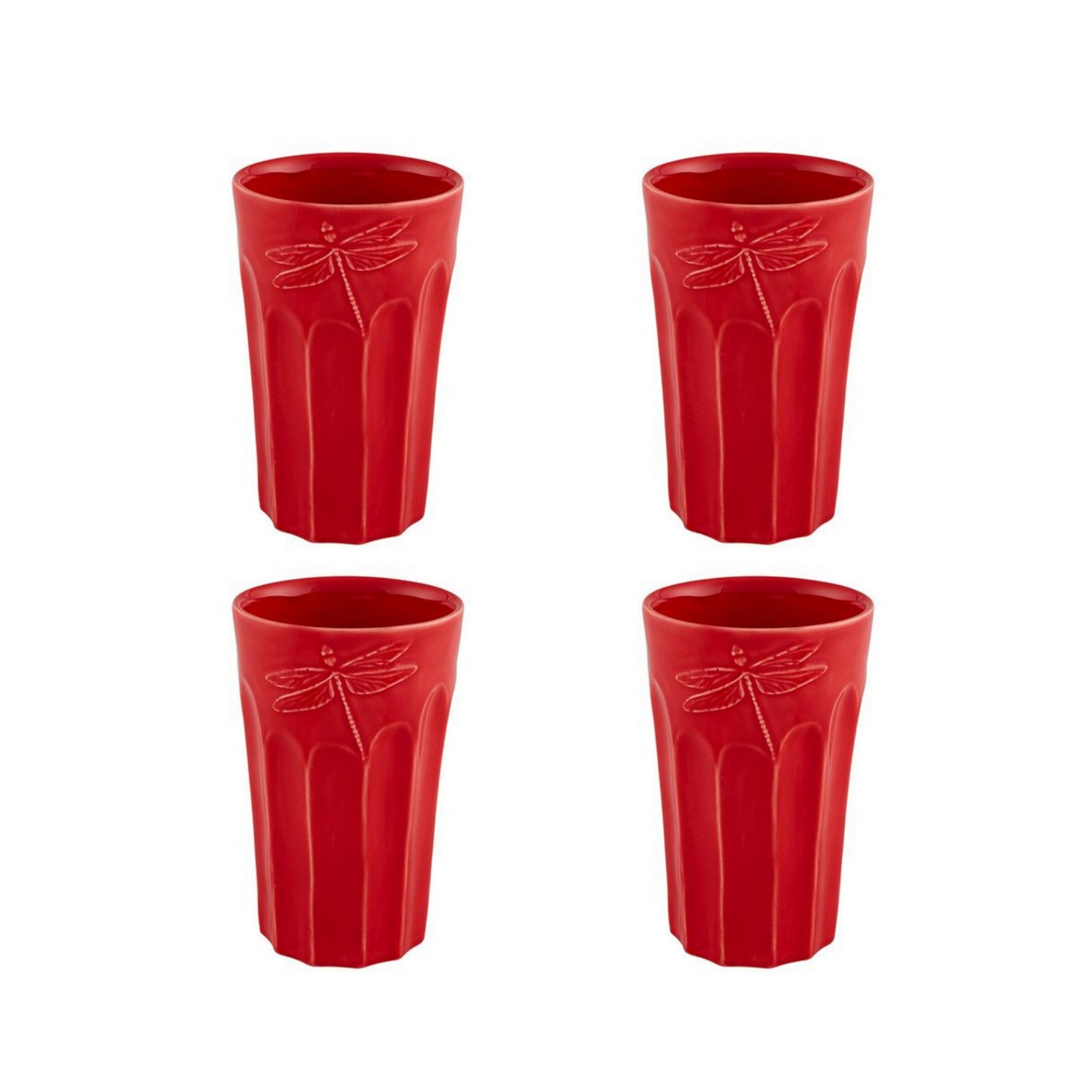 Bordallo Pinheiro Pátio Highball Tumblers, Set of 4