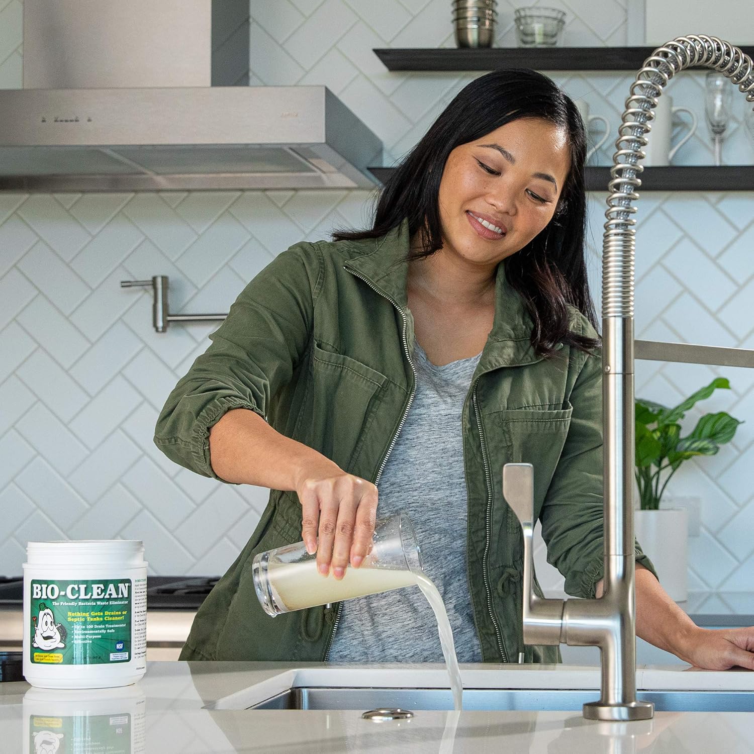 Drain Septic 2# Can Cleans Drains- Septic Tanks - Grease Traps All Natural and 100% Guaranteed No Caustic Chemicals! Removes fats oil and grease, completely cleans your system.