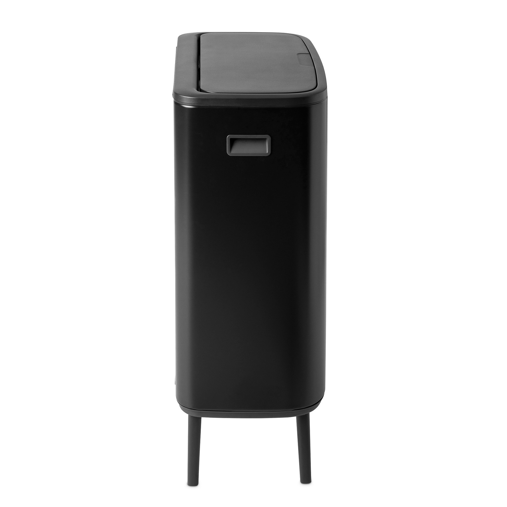 Brabantia Bo Touch Top Hi Single Compartment Trash Can, 16-Gallon