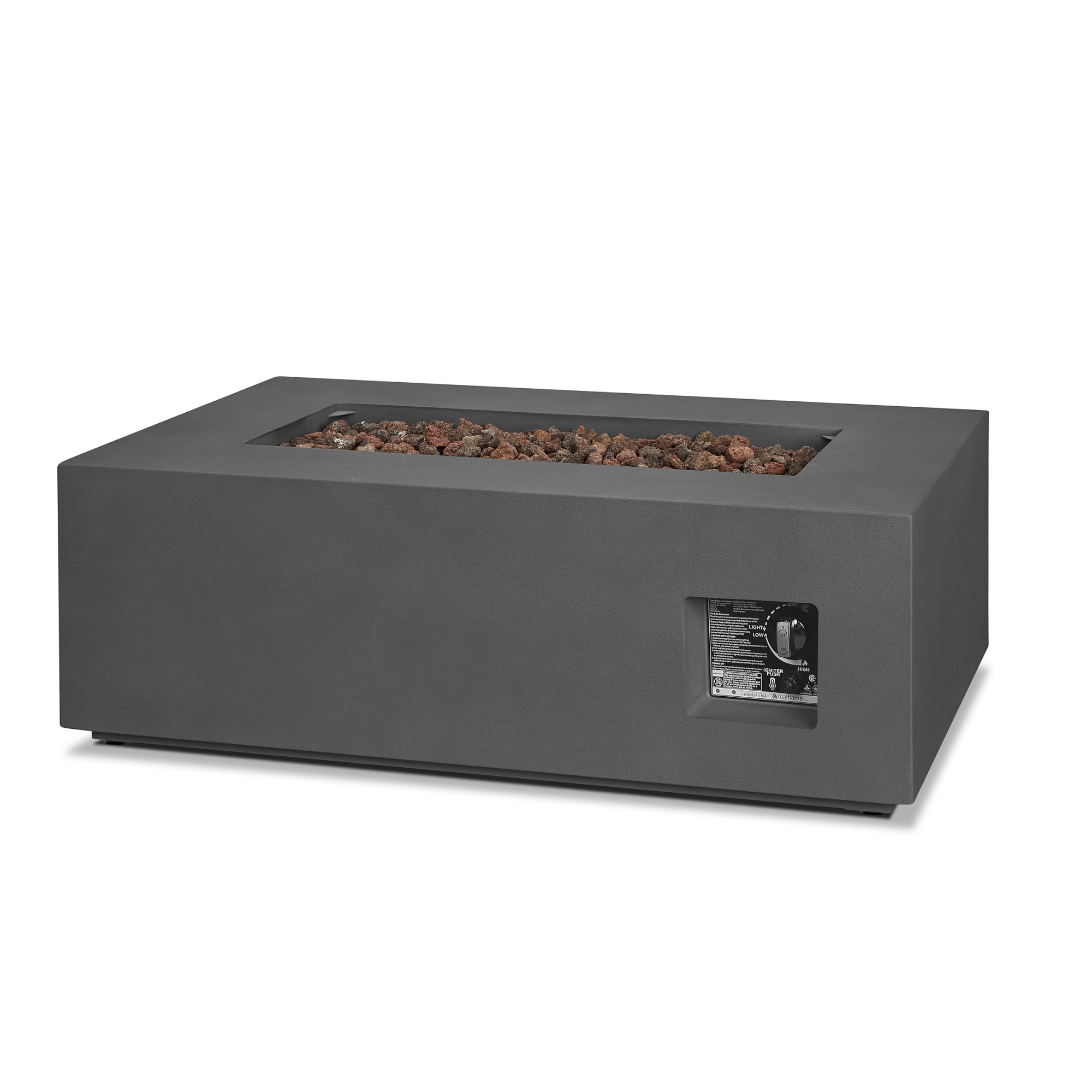 Cardona Rectangular Fire Table (42