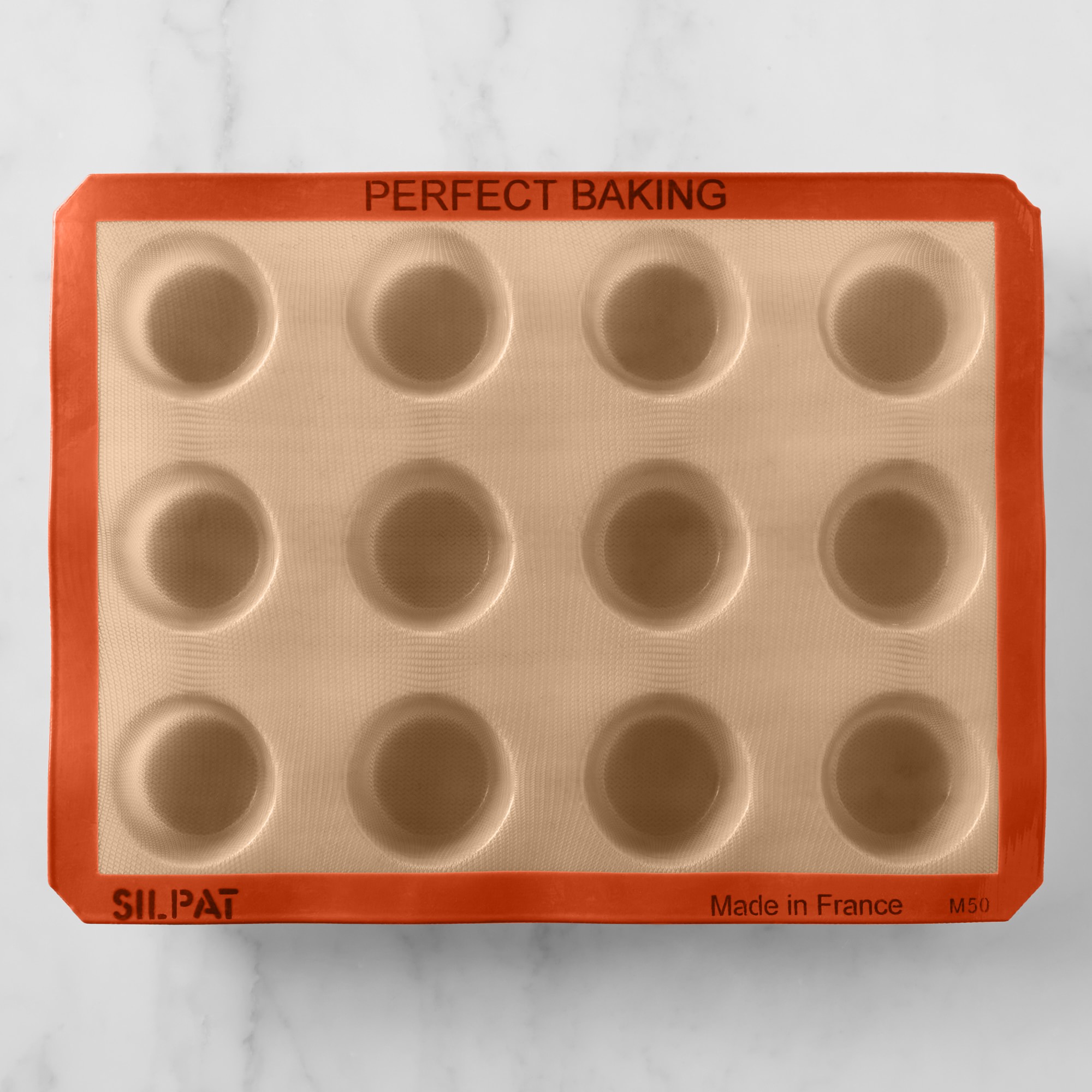 Silpat Nonstick Silicone Perfect Muffin Pan, 12-Well