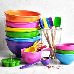 Flour Shop x Williams Sonoma Rainbow Measuring Cups and Spoons