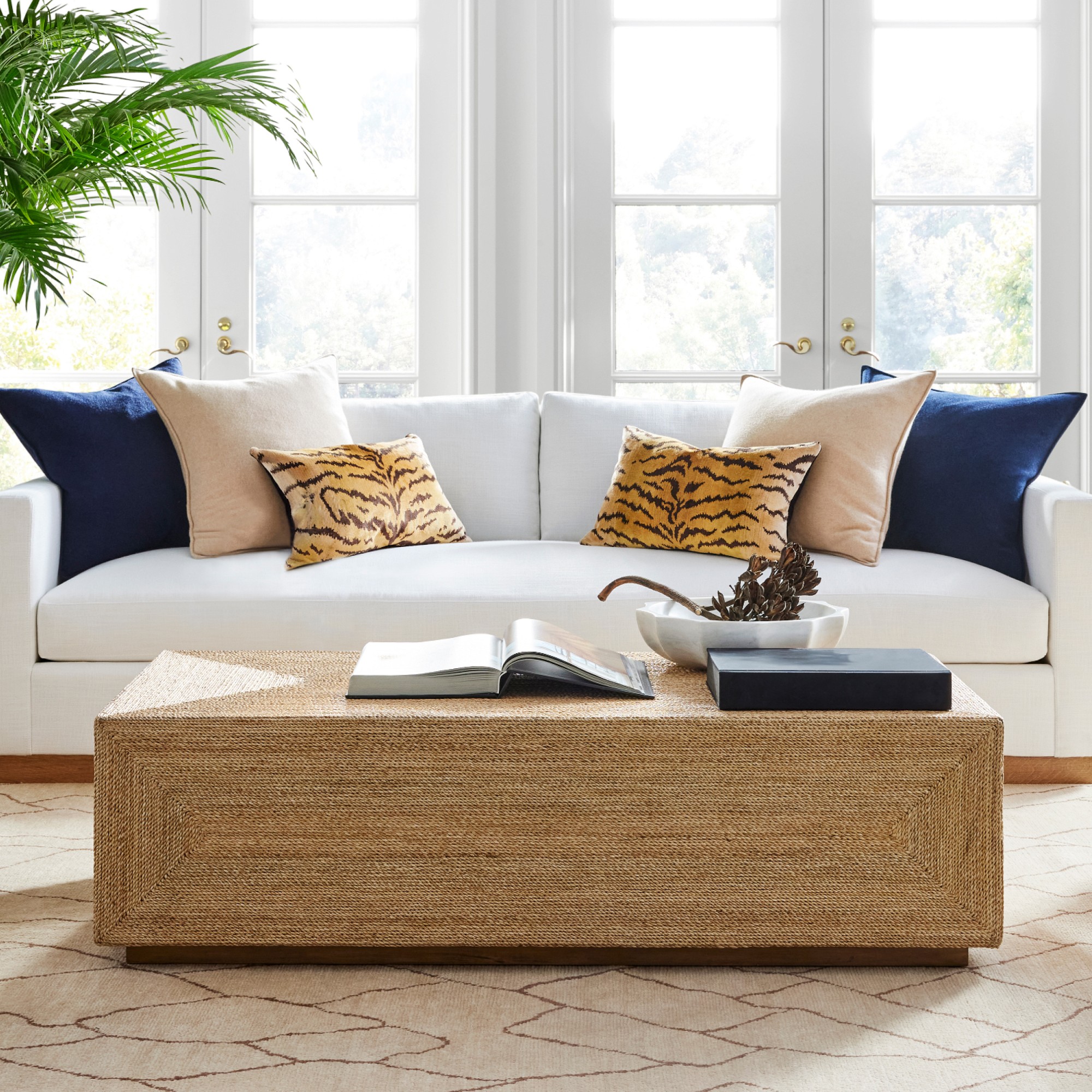 Point Reyes Rectangular Coffee Table (56