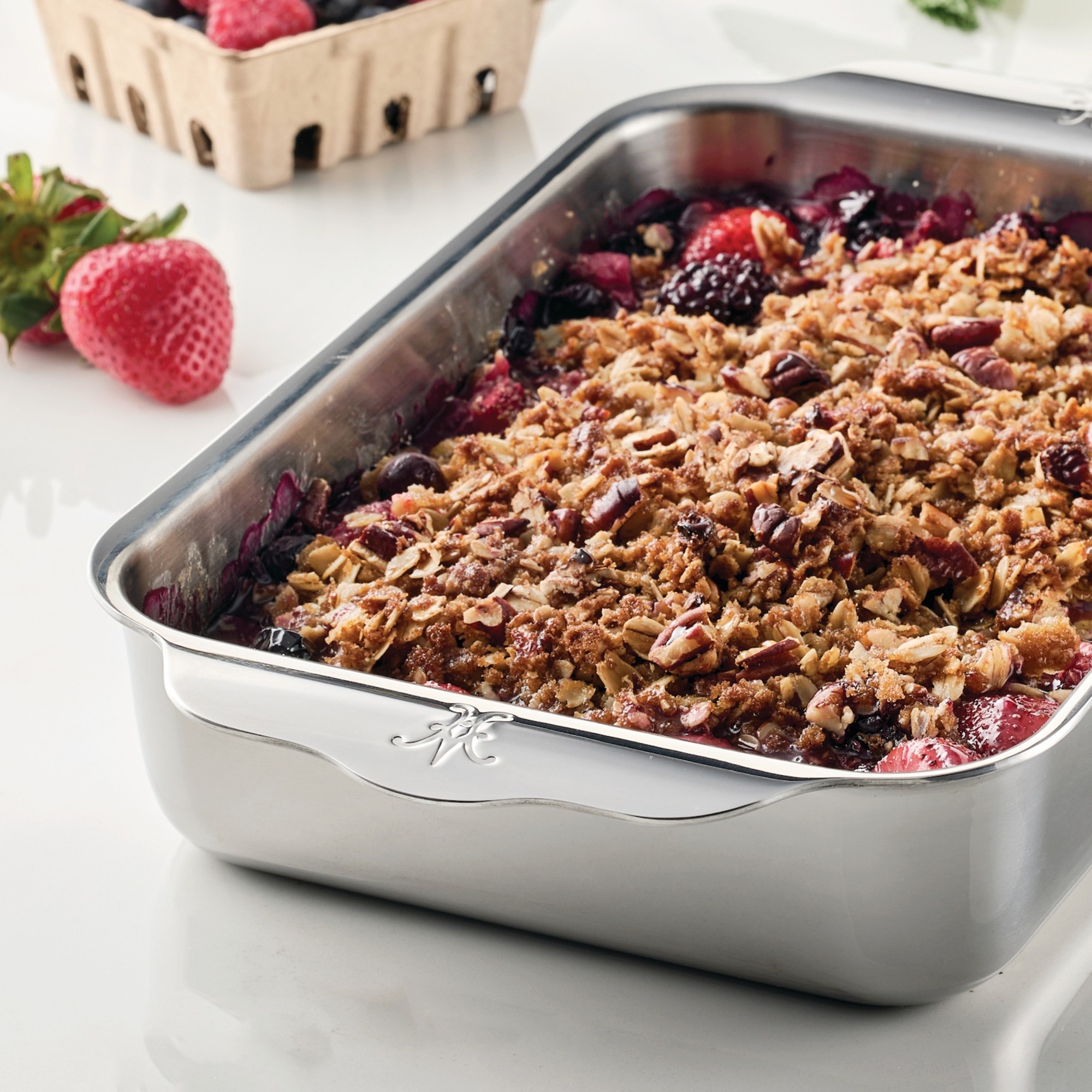 Hestan Provisions OvenBond Stainless-Steel Rectangular Pan