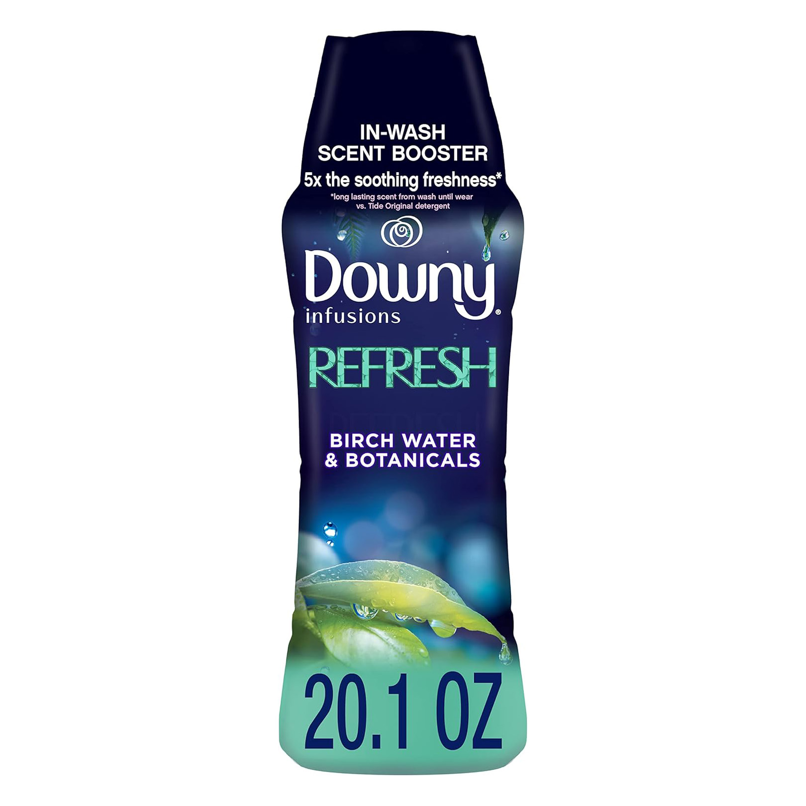 Downy Infusions In Wash Scent Booster Beads, CALM, Soothing Lavender and Vanilla Bean Scent, 24 oz Laundry Beads
