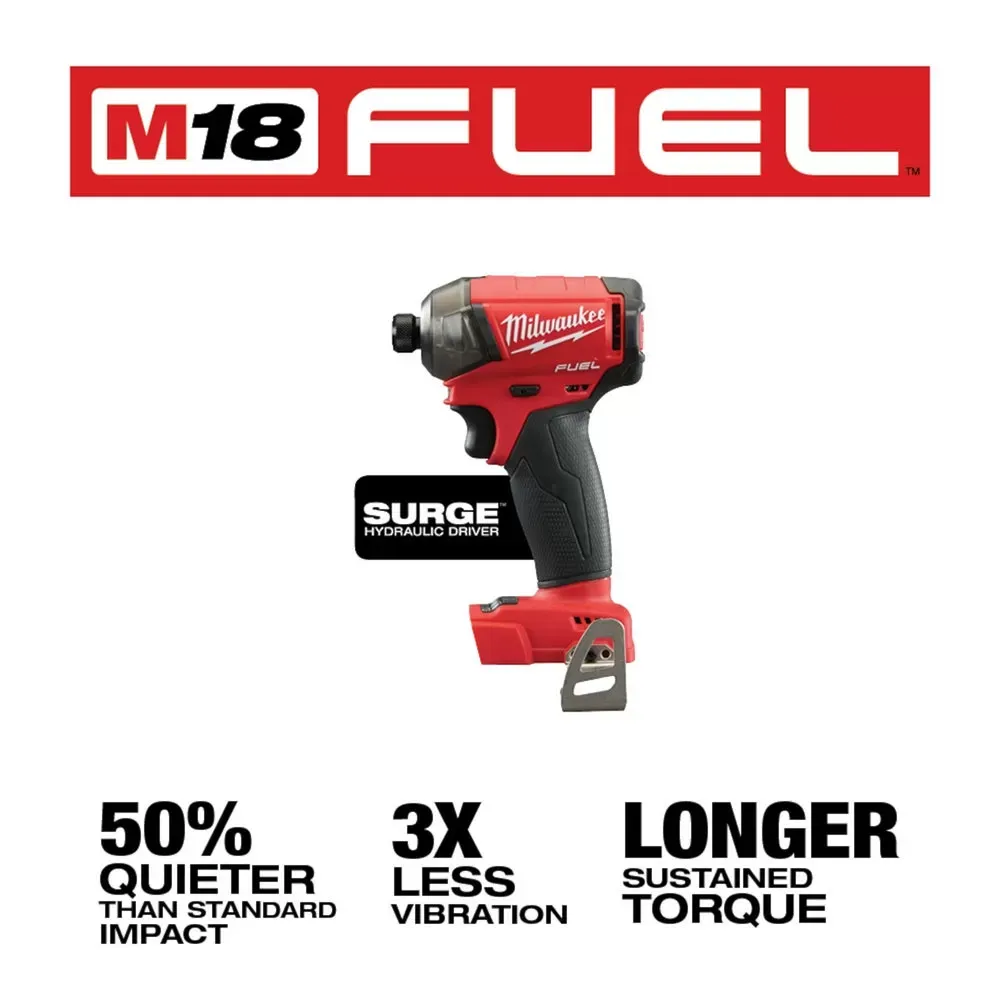 Milwaukee Pre-Sale 2760-20 M18 FUEL 18V 1/4-Inch Surge Hex Hydraulic Driver-Bare Tool